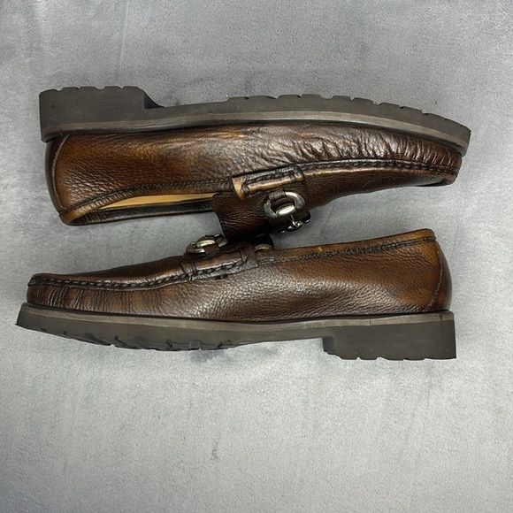 🔥🔥🔥 Alan Payne Brown Loafers with Classic Design and Durable Sole Size: 8🔥🔥🔥 - Picture 7 of 10